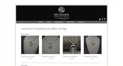 Desktop Screenshot of muskokajewellerydesign.com